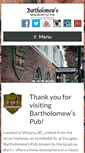 Mobile Screenshot of bartholomewspub.com